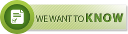 We Want to Know