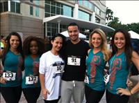 Solstice dental team runs davie 5k race